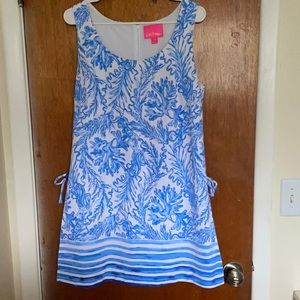 Lilly Pulitzer Sammi romper in Mermaid Lounge